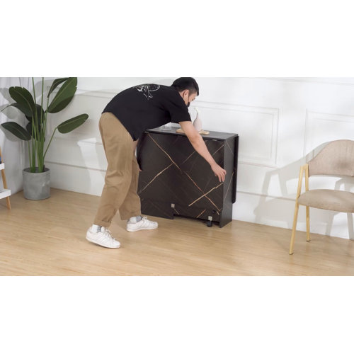 Wade Logan® Mccorkle Drop Leaf Trestle Dining Table & Reviews Wayfair